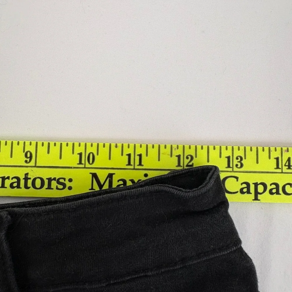 KanCan Black High Rise Frayed Hem Denim Shorts Women Size‎ 9/28